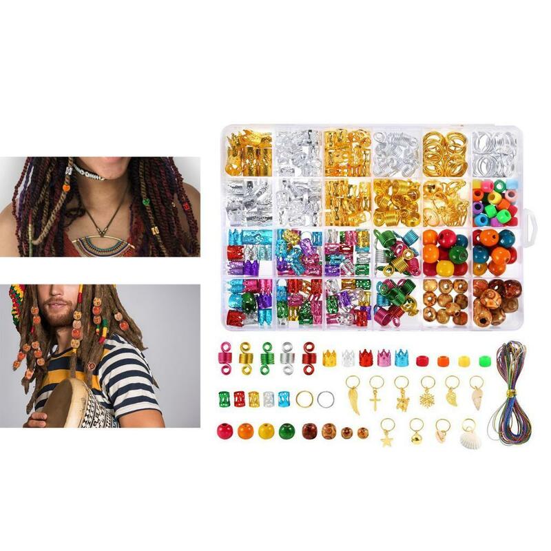 1Set accessori per treccia per capelli clip ornamenti per feste regali per donne e ragazze