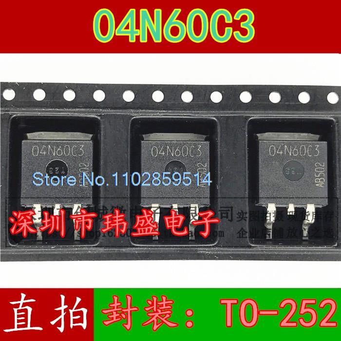 10 قطعة/الوحدة 04N60C3 SPB04N60C3 4.5A/650 فولت MOS N TO-263