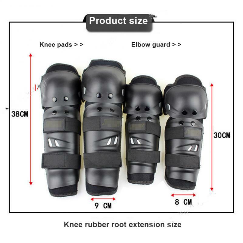 Knee Pe Adjustable Windproof Convenient Comfort Riding Equipment Knee Support Eva Sports Protective Gear Knee Pads