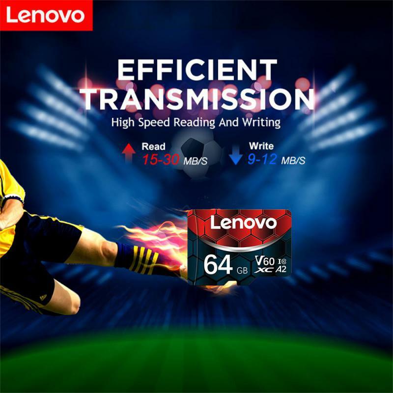 Lenovo-高速メモリカード,マイクロSDカード,カメラメモリ,v60,128GB, 2テラバイト,1テラバイトGB,512GB, 256GB,v60