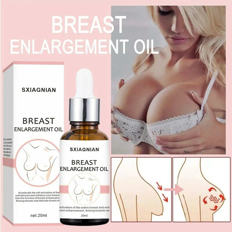 Ingrandimento del seno olio essenziale Frming Enhancement seno ingrandisci seno grande ingrandimento massaggio toracico più grande ingrandimento del seno