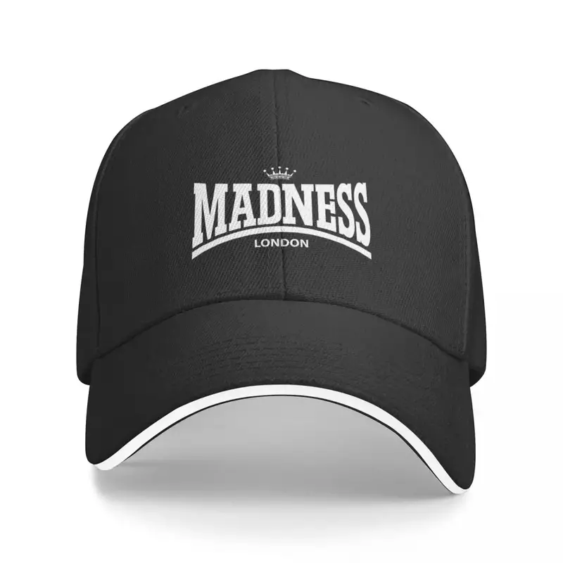 Madness 70s ska band 1 gorra de béisbol, sombrero de pesca con Cierre trasero, sombrero de Navidad, marca de lujo para hombre y mujer