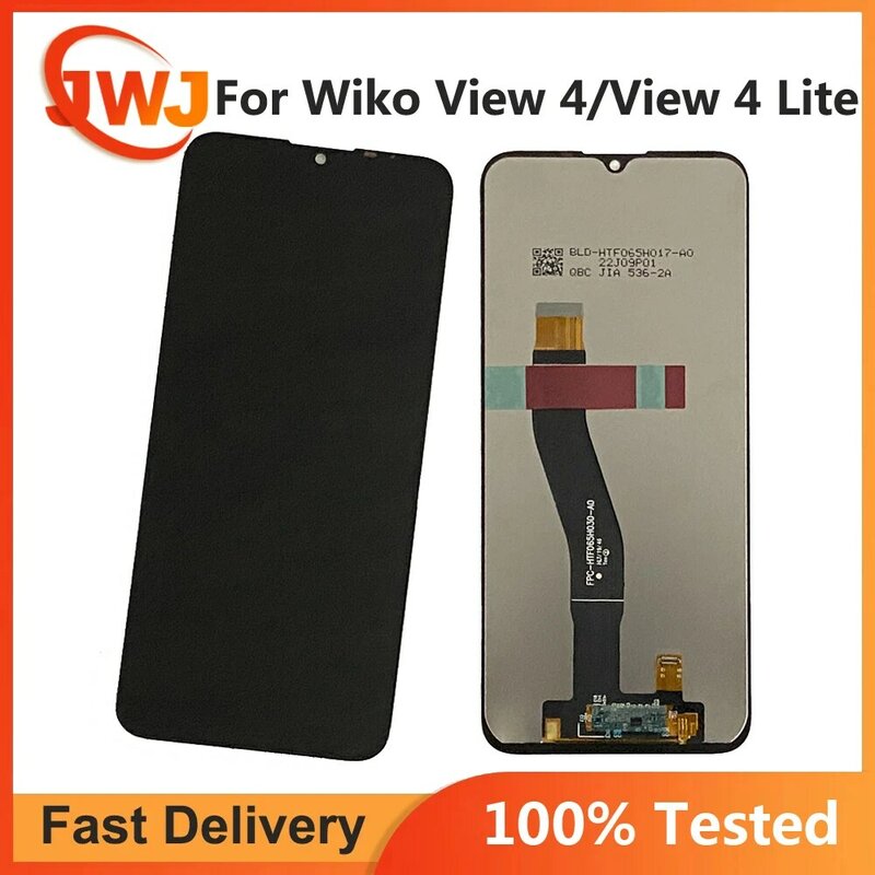 For WIKO VIEW 4 W-V830 LCD Display Touch Screen Sensor Assembly Replacement WIKO View 4 Lite W-V730 LCD Display Repair Sensor