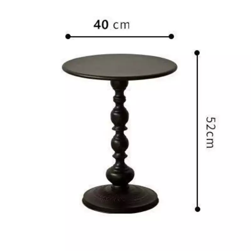 Salon stolik amerykański mały okrągły lampka na biurko luksusowy stolik na kawę Retro stolik nocny stolik mały apartament na narożnik biurka