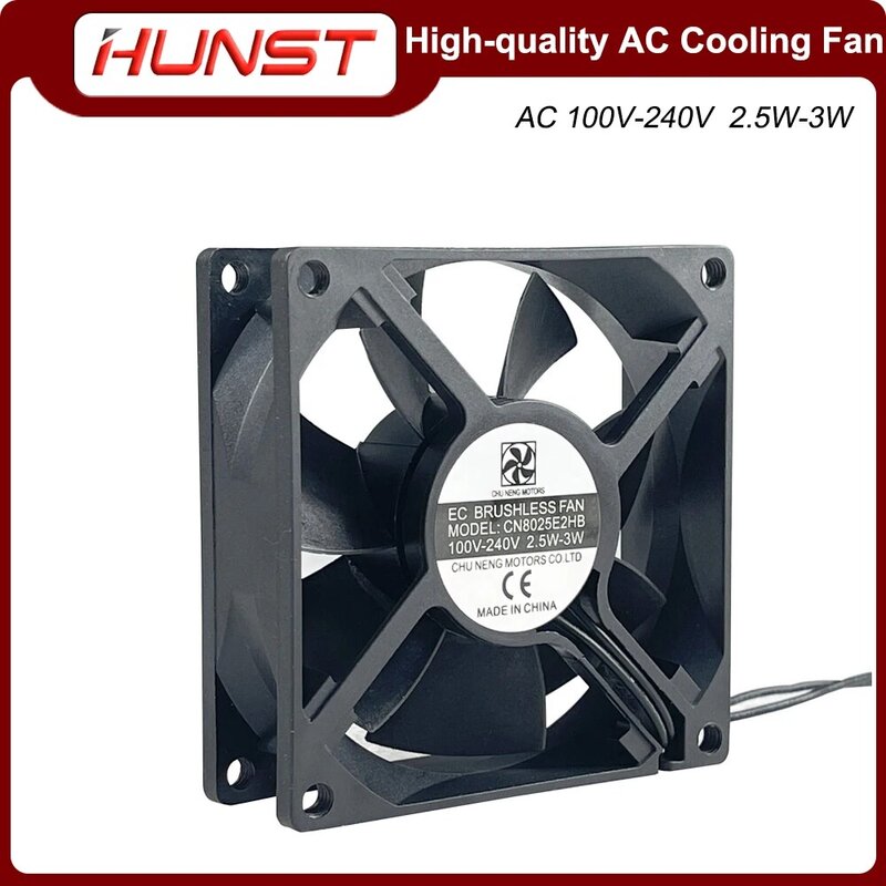Henst-ventilador de refrigeración Industrial CN8025E2HB, 80x80x25mm, 100-240V, CA 2,5 W-3W, alta calidad