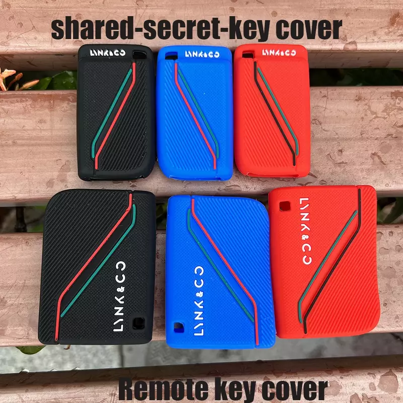 Silicone Car Fob Key Case Cover Shell Holder for LYNK CO 05 09 01 06 Keyless Go Remote Skin Protector Interior Accessories