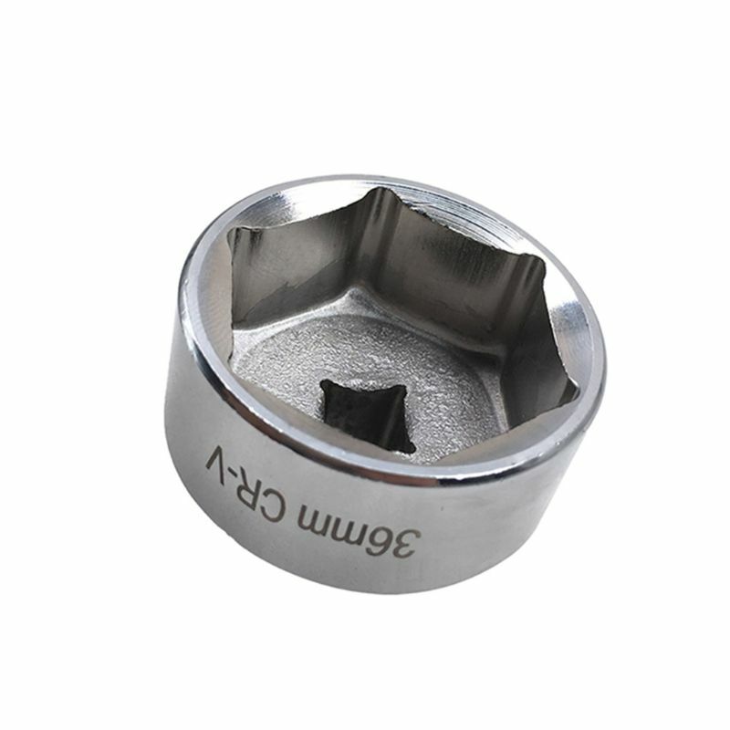 Торцевой ключ для снятия крышки масляного фильтра, 36 мм, приспособление для снятия крышки привода 3/8 дюйма