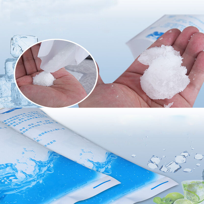 Reusable Ice Bag Water Injection Icing Cooler Bag Pain Cold Compress Drinks Refrigerate Food Keep Fresh Gel Dry Ice Pack
