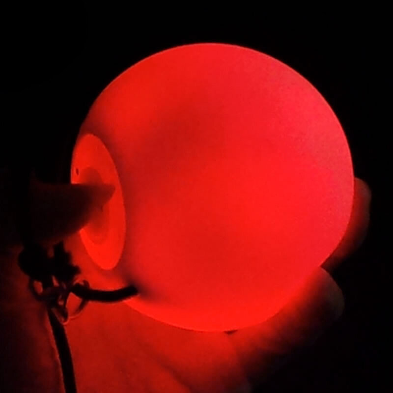 1 paia/lotto palle di danza del ventre LED palle gettate per danza del ventre puntelli a mano accessori per spettacoli teatrali
