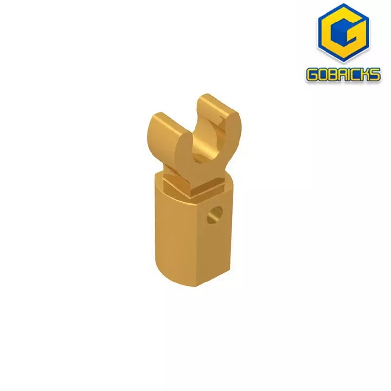 Gobricks-Soporte de barra de GDS-1058 con Clip, compatible con lego 11090, bloques de construcción educativos, técnico