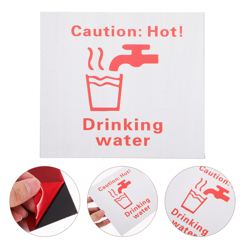 Auto-adesivo Constellation Sink para água potável, Hot Safety Signs, Aluminum Alloy