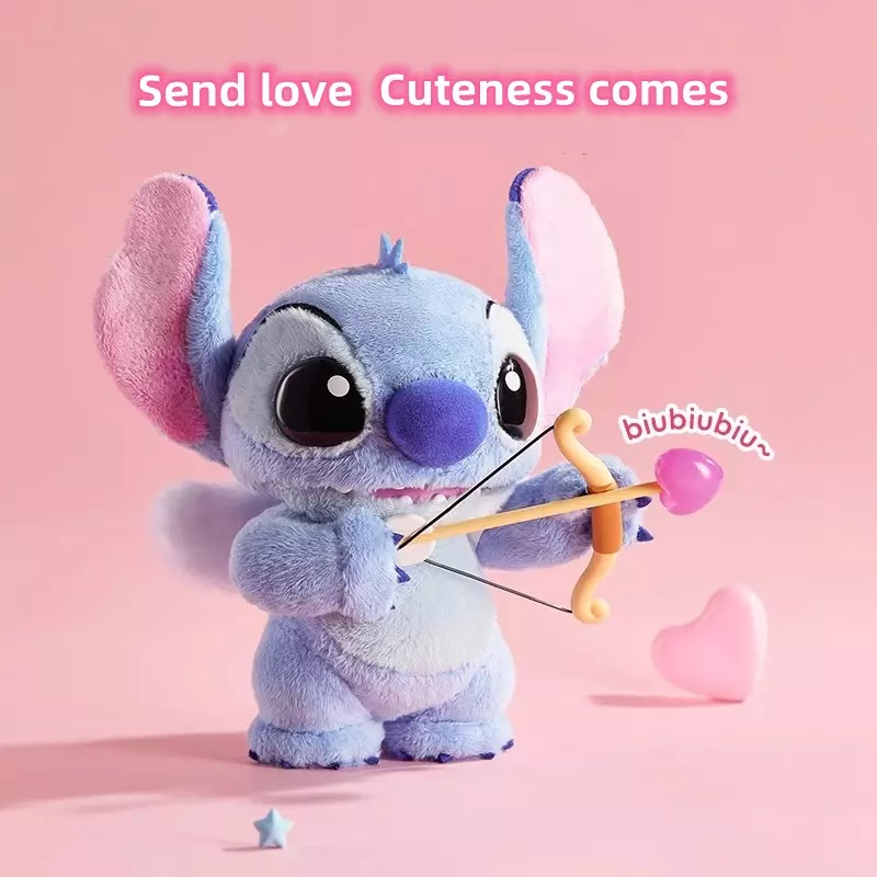 MINISO 디즈니 Lilo & Stitch 시리즈 시크릿 옵스 테마 장식, 데스크탑 장식, 스티치 모델, 어린이 장난감 생일 선물