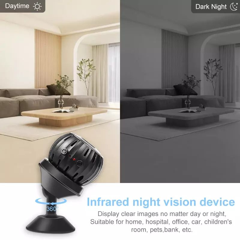 Smart Home Mini Camera 1080P Hd Web Video Draadloze Outdoor Sensor Camcorder Wifi Beveiliging Afstandsbediening Bewakingscamera 'S