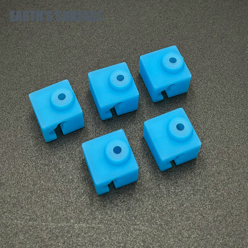 Calcetines de silicona para impresora 3D, funda protectora de bloque calefactable, pieza de ES-3D, E3D, V5