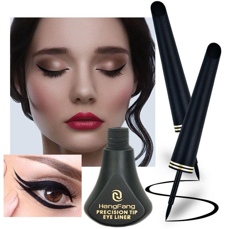 5ml Black Liquid Eyeliner No Smudging No Makeup Waterproof And Liner Soft Liquid Superfine Eyeliner Eyes Sweat-proof Z0H6