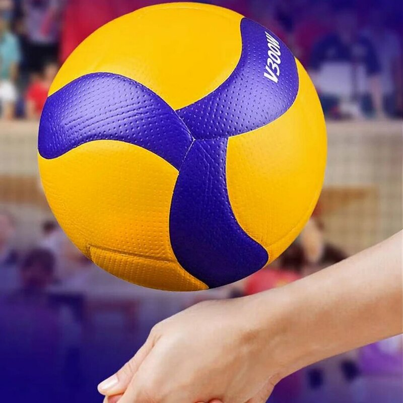 วอลเลย์บอล PU วอลเลย์บอลในร่มแบบแข็งใช้กลางแจ้งใช้กับ No.5วอลเลย์บอลสำหรับกิจกรรมขนาดใหญ่อัพเกรดวอลเลย์บอลชายหาดกลางแจ้ง