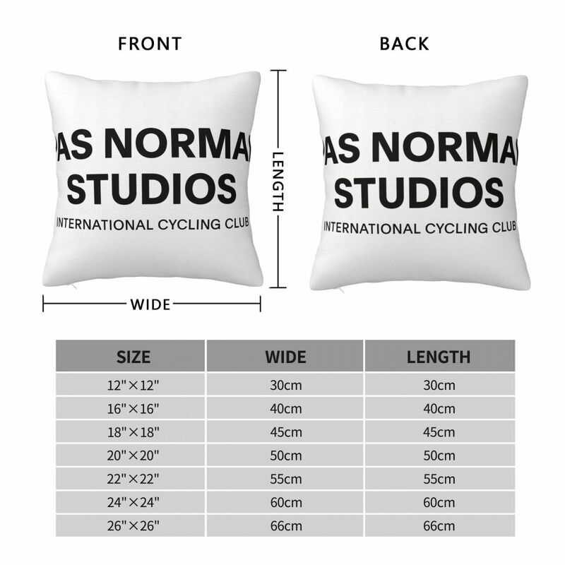 Sarung bantal kotak studio Normal Pas untuk bantal Sofa
