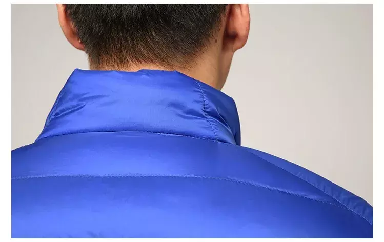 Men All-Season Lightweight Packable Down Jacket Water Wind-Resistant Breathable Coat Big Size Male Hoodies Jackets