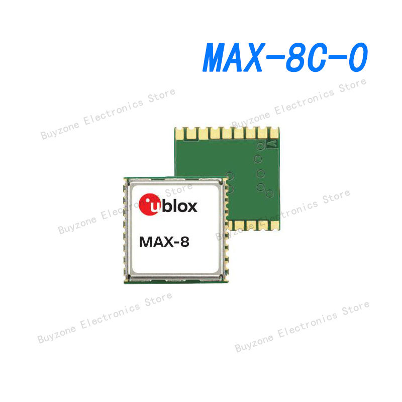 MAX-8C-0 GNSS / GPS модули u-blox 8 GNSS LCC модуль, кристалл, ПЗУ