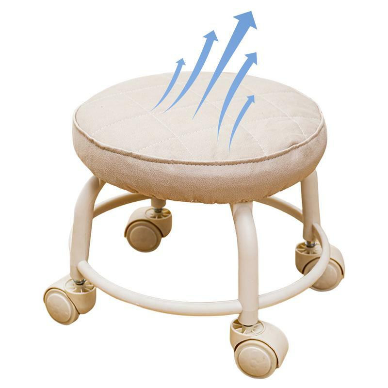 Детский штатив с универсальным колесом, Маленький стул, вращающийся на 360 градусов домашний стул, передвижная мебель для гостиной, домашняя мебель