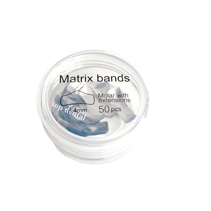 8.4mm Dental Matrix Bands przekrój profilowany System Refill Matrices Refill retencja oddzielający ząb
