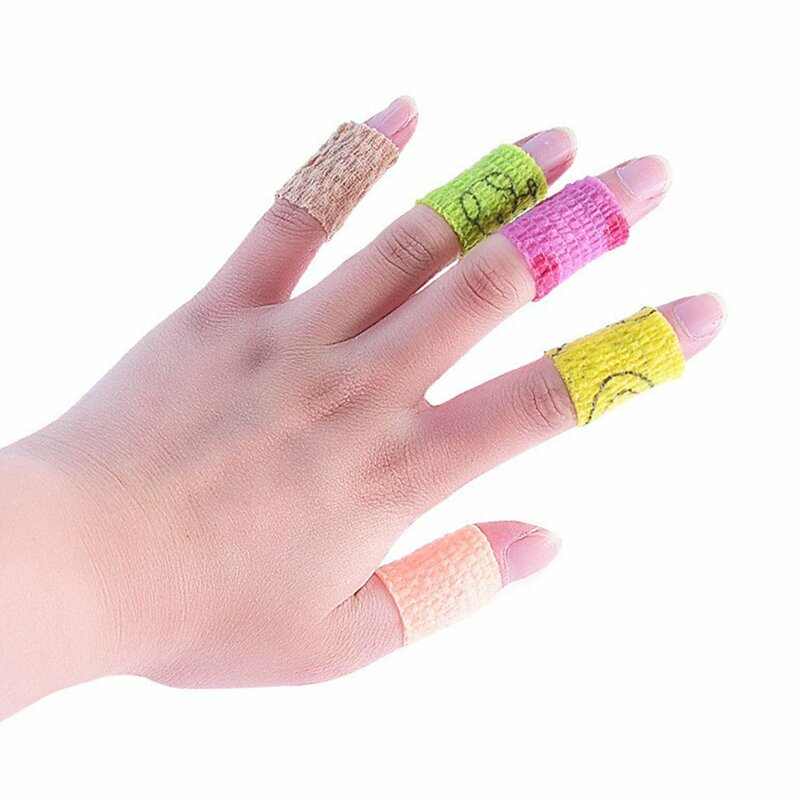Auto-adesiva Elastic Bandage Wrap Tape, Elastoplast para o apoio do joelho, almofadas coloridas do esporte, dedo, tornozelo, palma, ombro, 4,5 centímetros