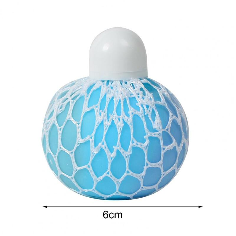 Decompression Toy 3-Color Mixed Touch Squeeze Ball Toy Children Vent Ball Toy Squeezing Toy Kids Adults Gift