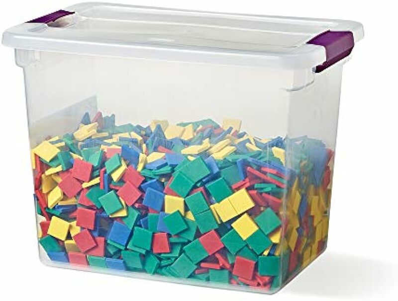 New Foam Square Color Tiles, Color Sorting, Math Counters for Kids, Counting Manipulatives, Colored Foam Squares, Tiles Learning