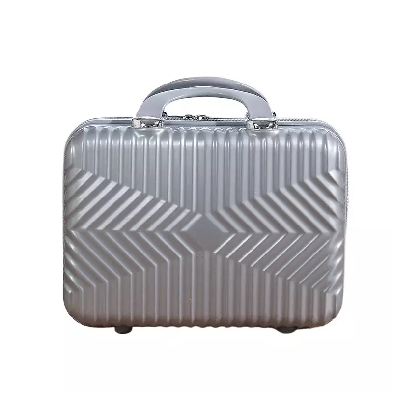 (014) 14 Inch Mini Suitcase Carry-On Zipper Suitcase Lightweight