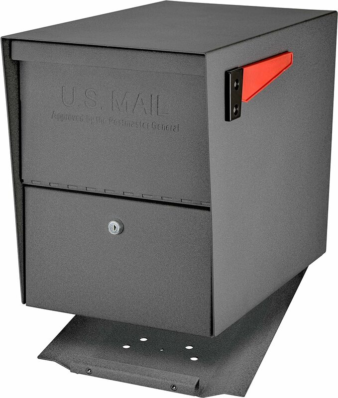 7205 посылка Master безопасный почтовый ящик с боковой блокировкой | Гранит 21,5x12x16,5 дюйма
