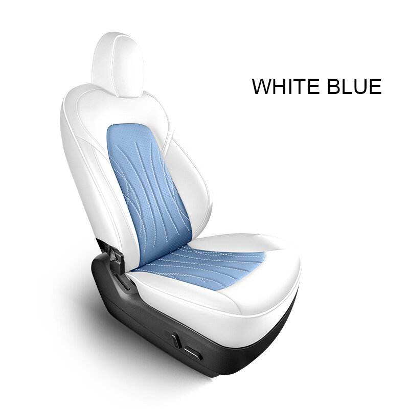 Автомобильная вентилируемая охлаждающая подушка для сиденья Tesla Model Y 3, полное объемное покрытие, 10 вентиляторов, чехол на сиденье для одного сиденья