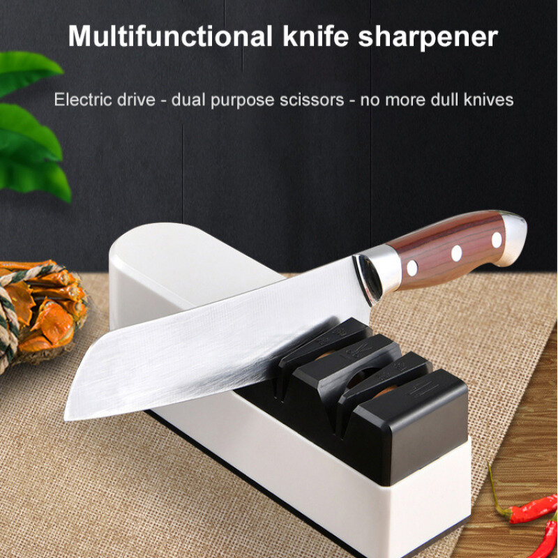جهاز شحذ سكاكين منزلي محمول ، مقص محمول باليد ، حجر شحذ