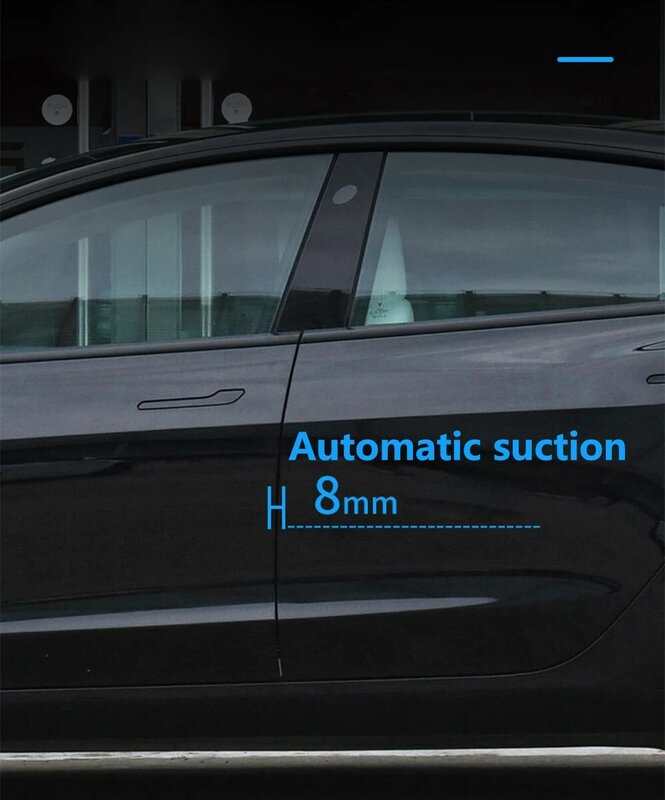 Electronic Automatic Handlebar Door Handles Digital Electronic Suction Door Automatic To lock For Tesla Model 3 Model Y