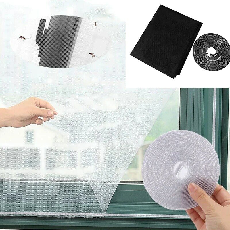 New Indoor Mosquito Net Customizable Size Protect Baby & Family from Insect and Bug Anti Mosquito Net PP Nano Window Screen 2023