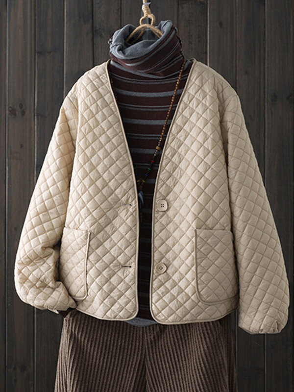 SEDUTMO Winter Quilted Duck Down Coat Women Ultra Light Thin Short Puffer Jacket Autumn Casual Warm Basic Parkas ED1843