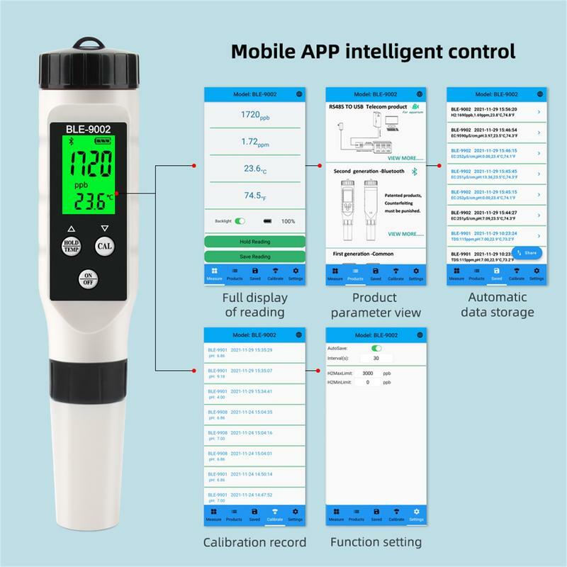 Tester digitale per penna Tester per acqua potabile per acqua con compensazione automatica della temperatura accessori per bere per la casa