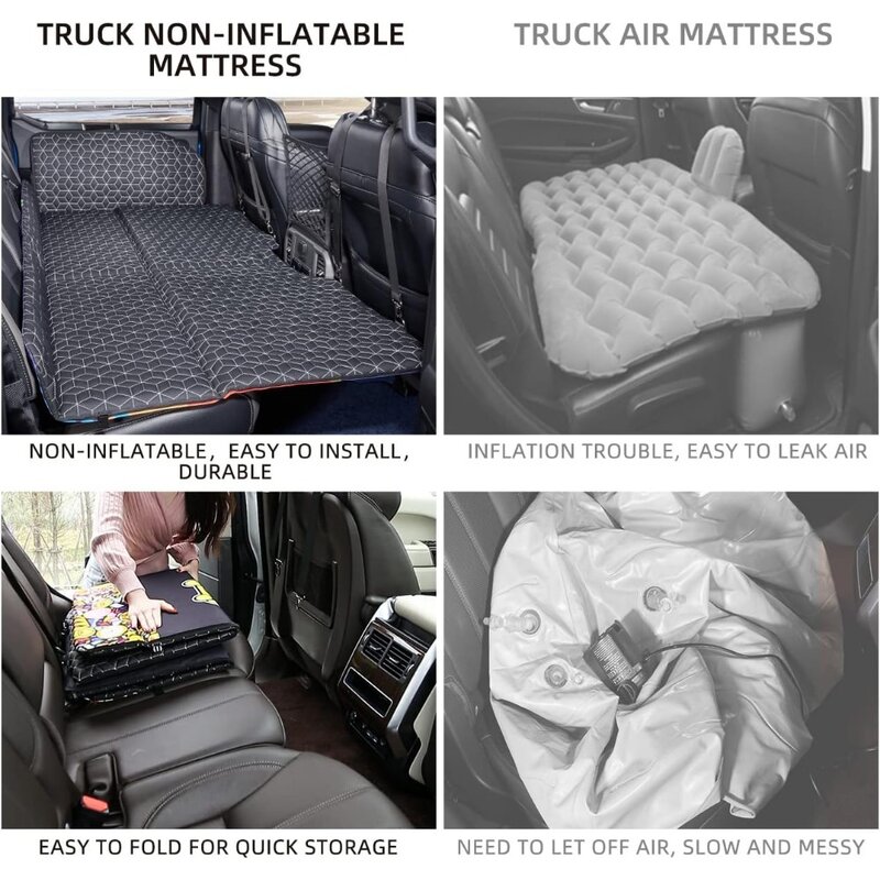 موسع المقعد الخلفي للشاحنة ، فراش السرير ، أغطية مقاعد الحيوانات الأليفة لـ F150 ، RAM1500