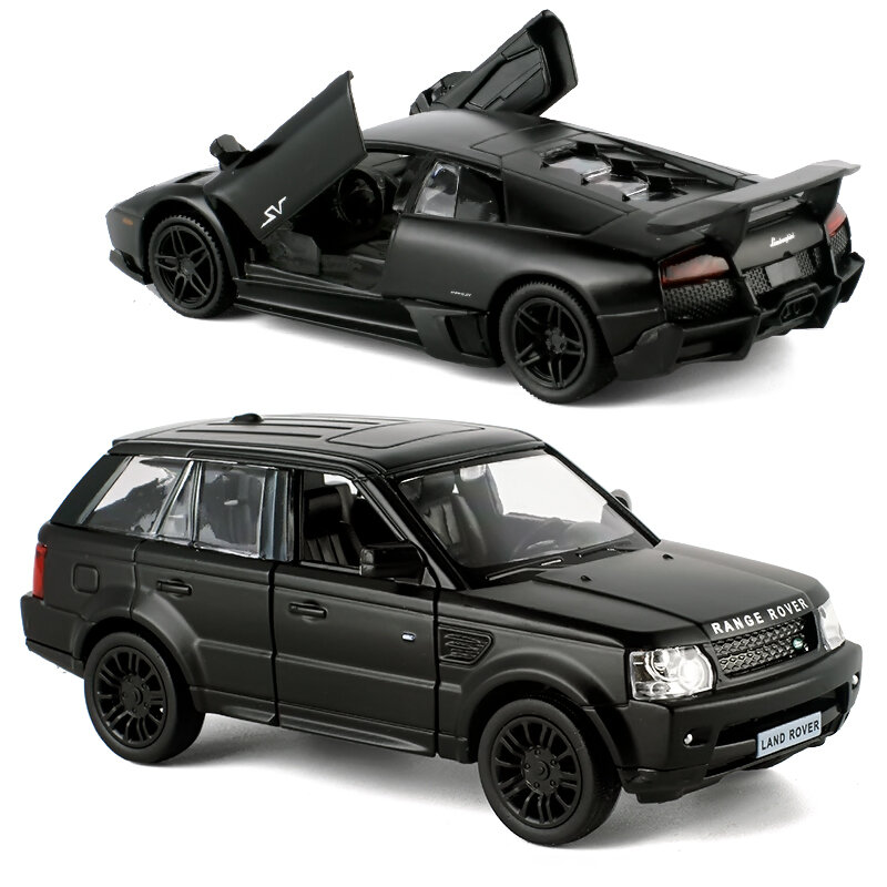 1:36 Diecast Car Authourized Vehicle Models Dark Black Series Exquisite Made Collectible Play 5Inch Pocket Toy For Boys