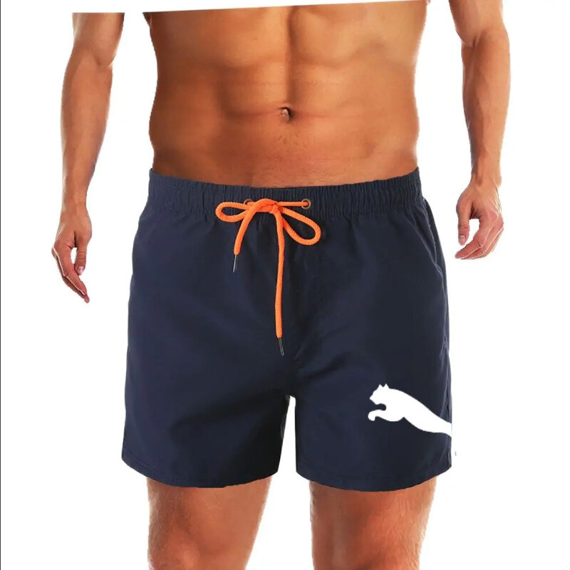 Herren Shorts Outdoor Lauf tasche Kordel zug Design elastische Taille einfarbig bequeme atmungsaktive Baumwoll mischung Shorts