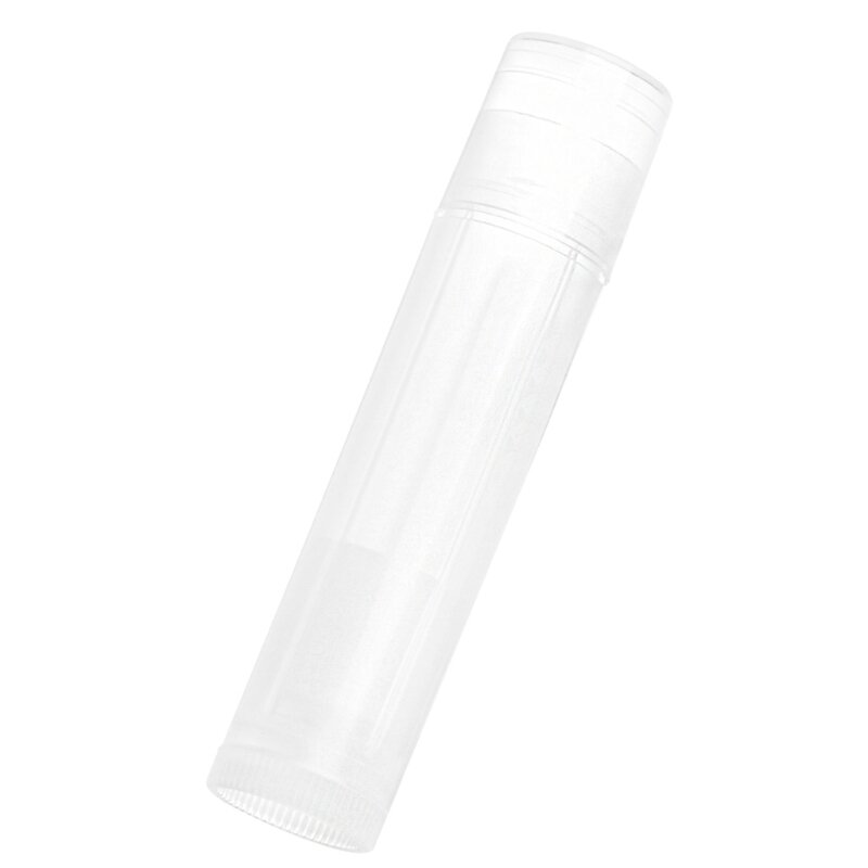 Y1uf 1 peça recipientes vazios e transparentes para tubos bálsamo labial batom transparente