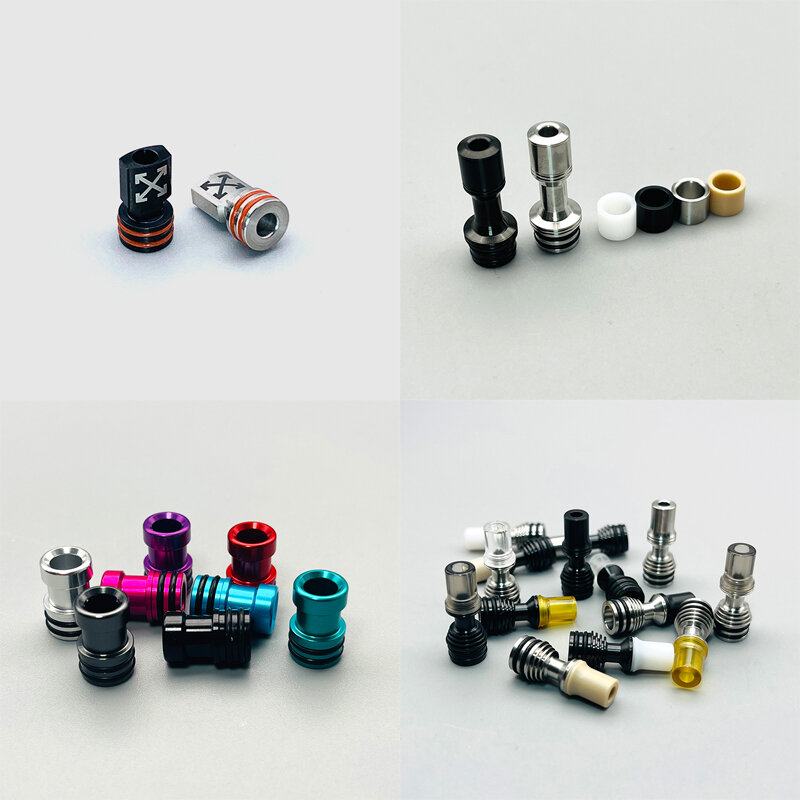 DSX 510 Theard Tip set 316SS PC POM PEI PEEK Material For Tank Box Mouthpiece Narrow Bore motorcycle spare  Accessory