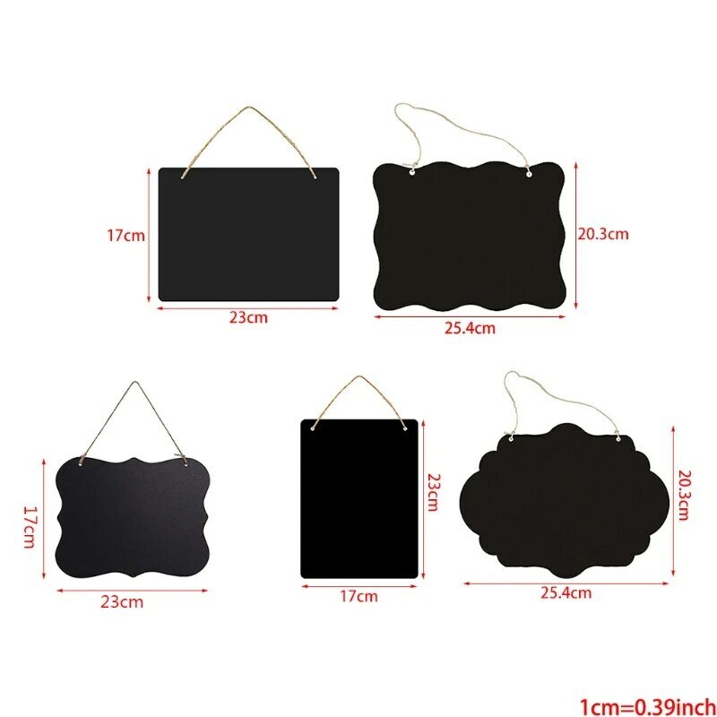 กระดานดำแขวนกระดานดำกระดานข้อความขนาดเล็กสำหรับงานแต่งงานในครัว