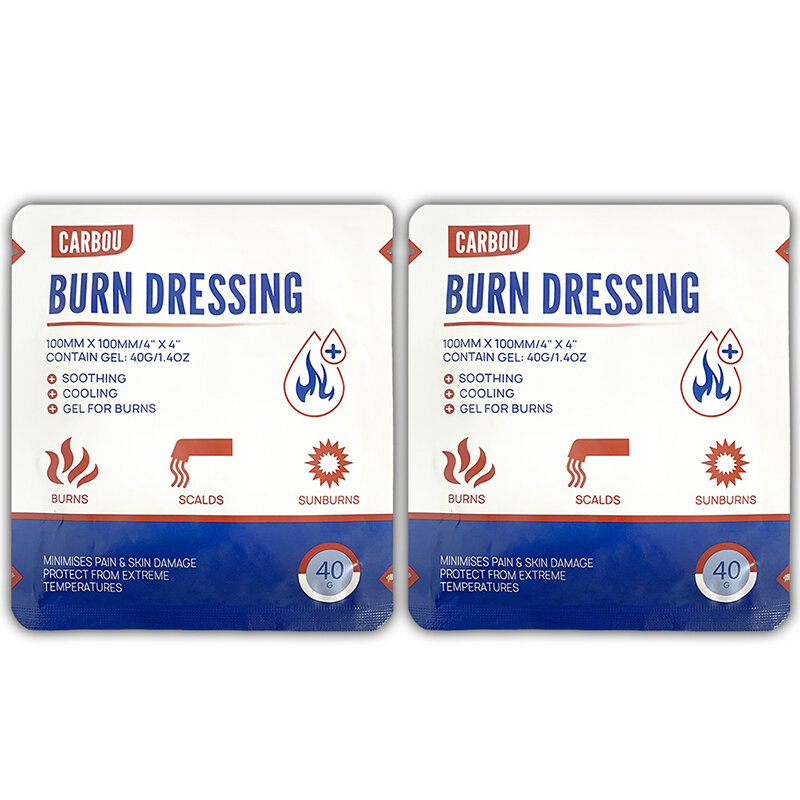 Burn Dressing Gel Hydro gel sterile Trauma Dressing Fort geschrittene Heilung für die Wund versorgung Erste Hilfe Burncare Bandage