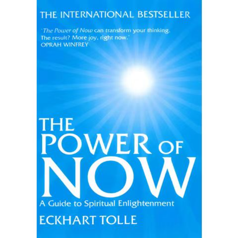 Moc teraz przez Eckhart Tolle przewodnik po duchowym oświeceniu angielska książka młodzieżowa inspirująca książki o motywacji sukcesu