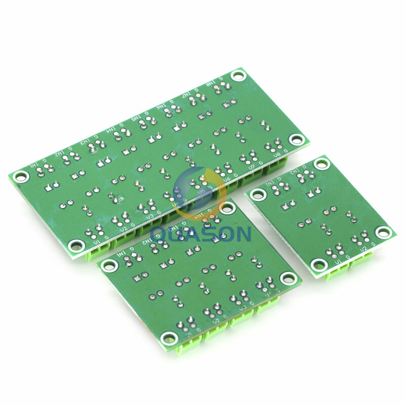Pc817 3.6-30v 2 4 canais optoacoplador isolamento placa conversor de tensão adaptador módulo driver fotoelétrico isolado módulo 817