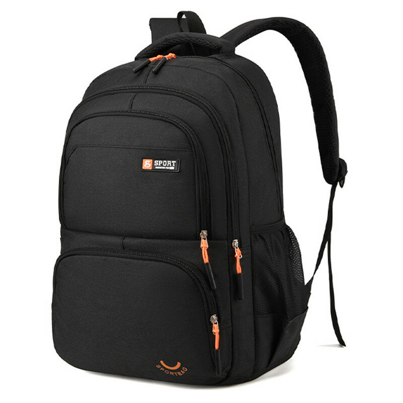 Grande capacidade lazer ombro mochila, Outdoor Business Laptop Schoolbag, novo