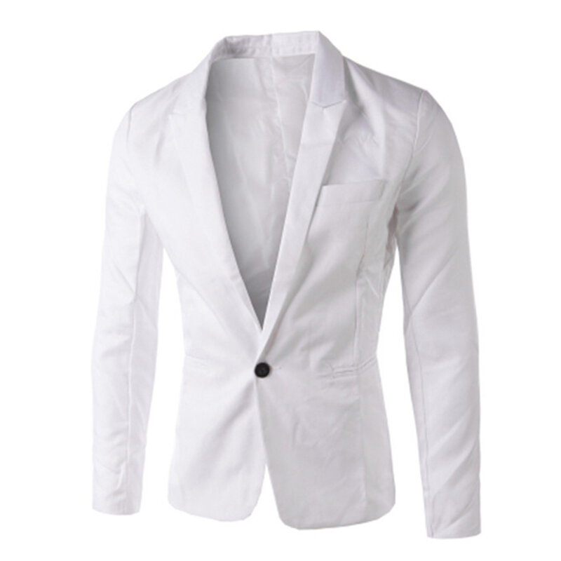 Fashion Hot New Comfy Stylish Blazer V-Neck Slight Stretch Solid Color Spring Autumn Casual Comfortable Polyester