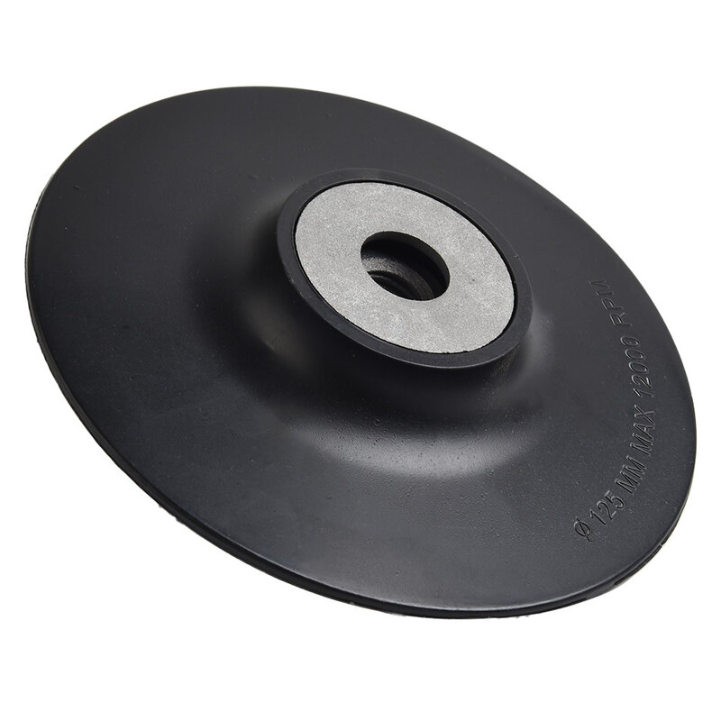 Amoladora angular de plástico, almohadilla trasera de pulido M14 para disco de arena de fibra, uso AU para máquina de lijado, pulido, 5 ", 125mm
