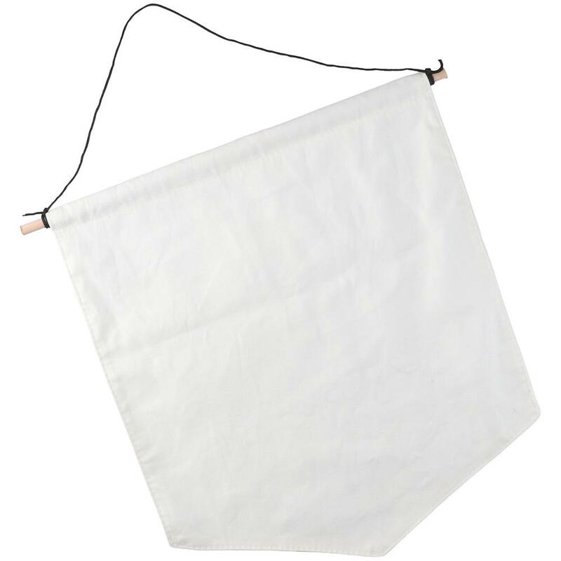 Blank Hanging Banner Display Pins Buttons Canvas