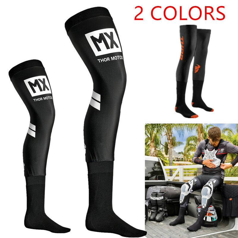 24 Podium FXR-calcetines de compresión para motocicleta, rodillera enduro, Top de Motocross, MTB, ATV, MX, protección de rodilla, calcetín deportivo para moto
